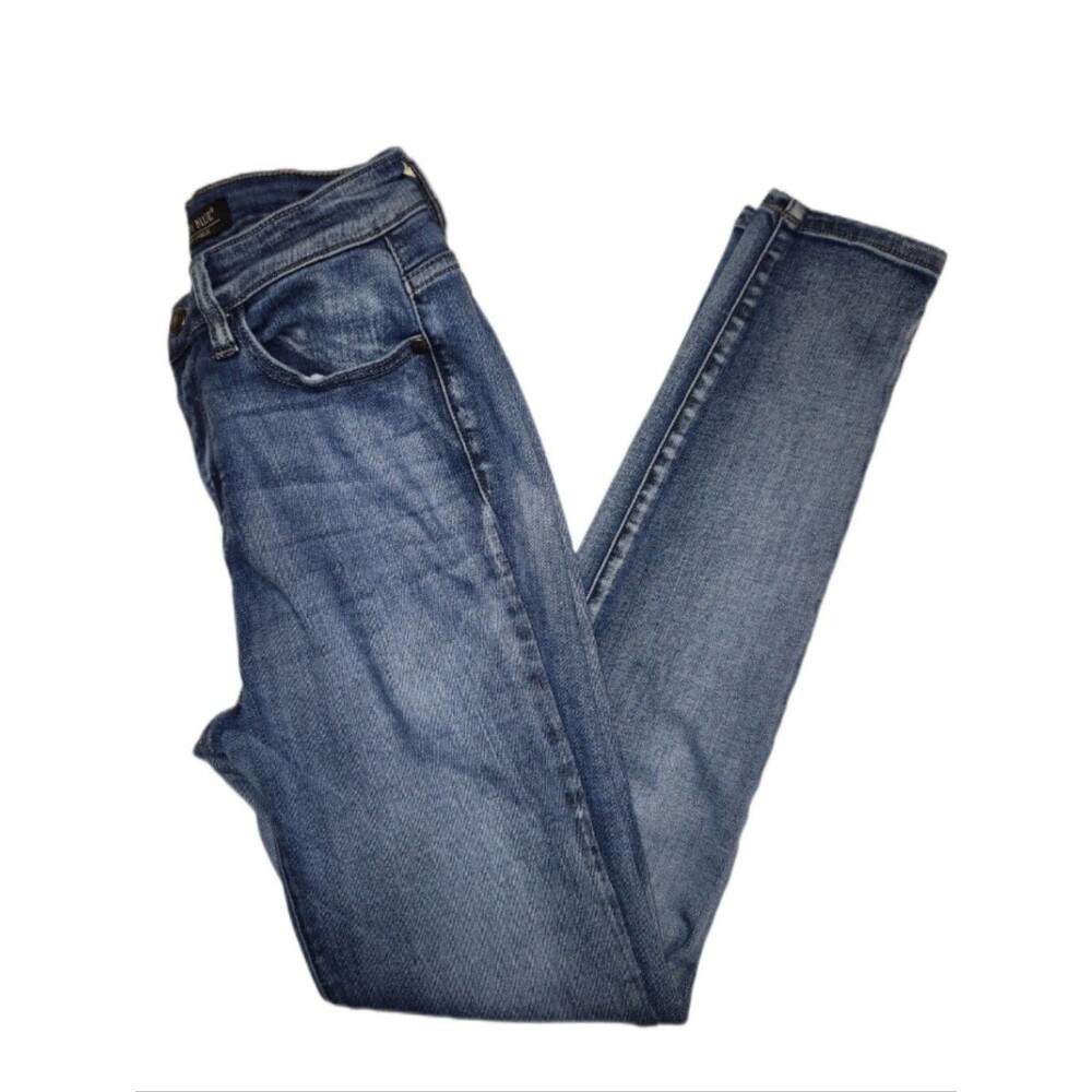 Judy Blue JB82190LT Skinny Fit Light Blue Wash Stretch Jeans, 5/27
